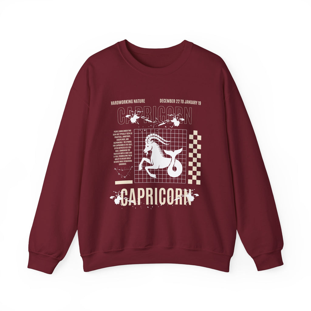 Capricorn Zodiac Unisex Sweatshirt