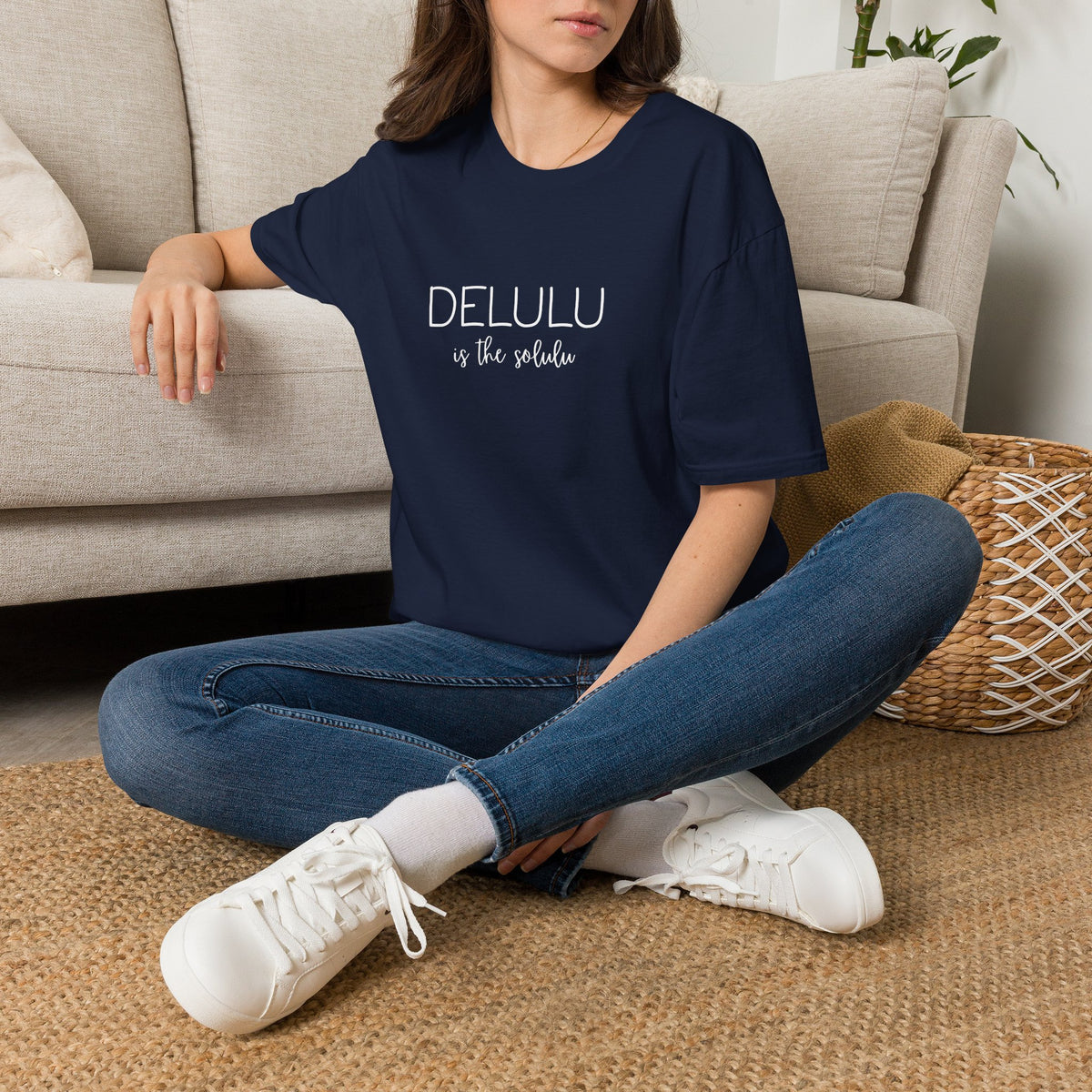 Delulu Is The Realist T-Shirt — Funny Sarcastic Graphic Tee