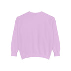 Garment-Dyed Sweatshirt - 'Wait and See' Design