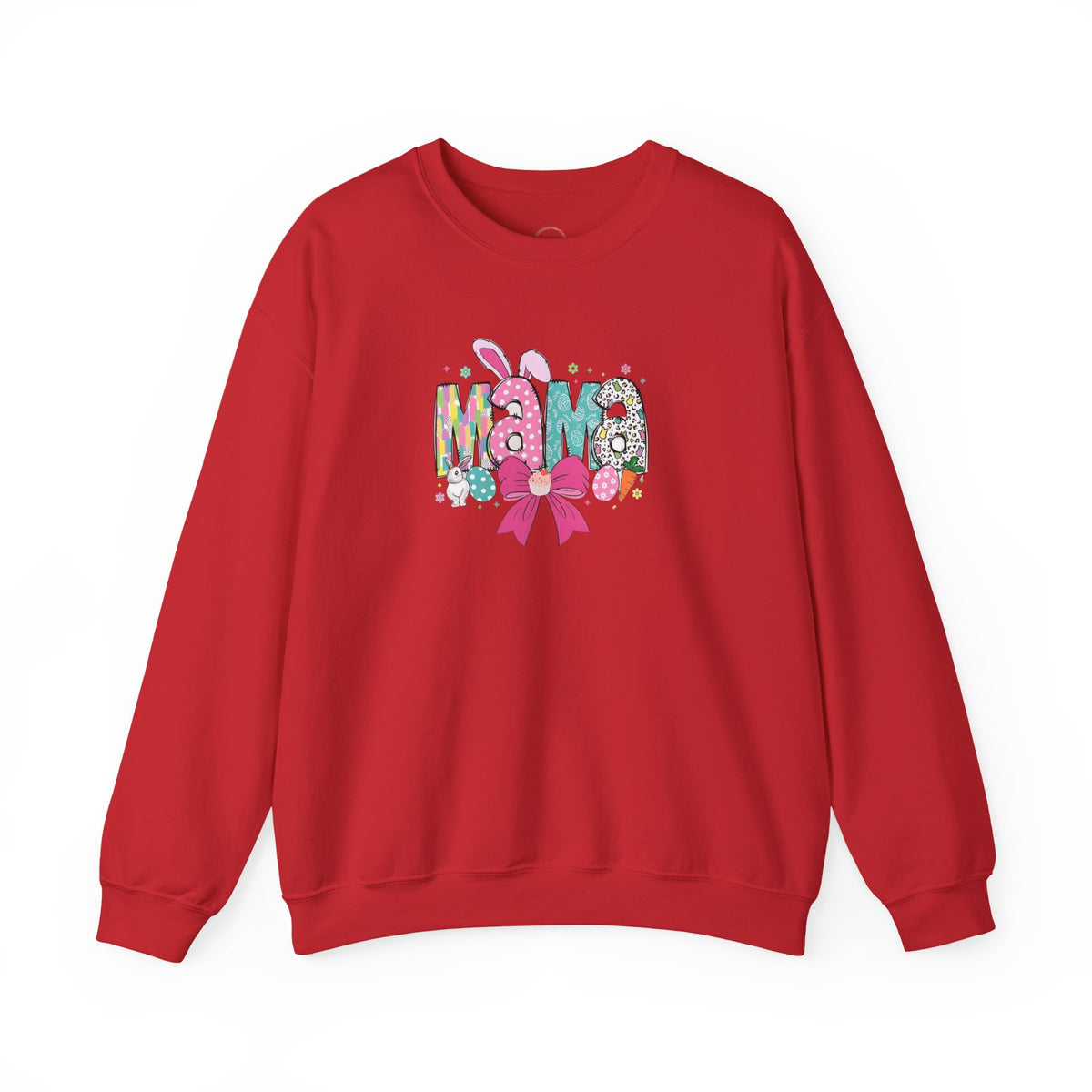 Mama Floral Ribbon Sweatshirt