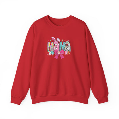 Mama Floral Ribbon Sweatshirt