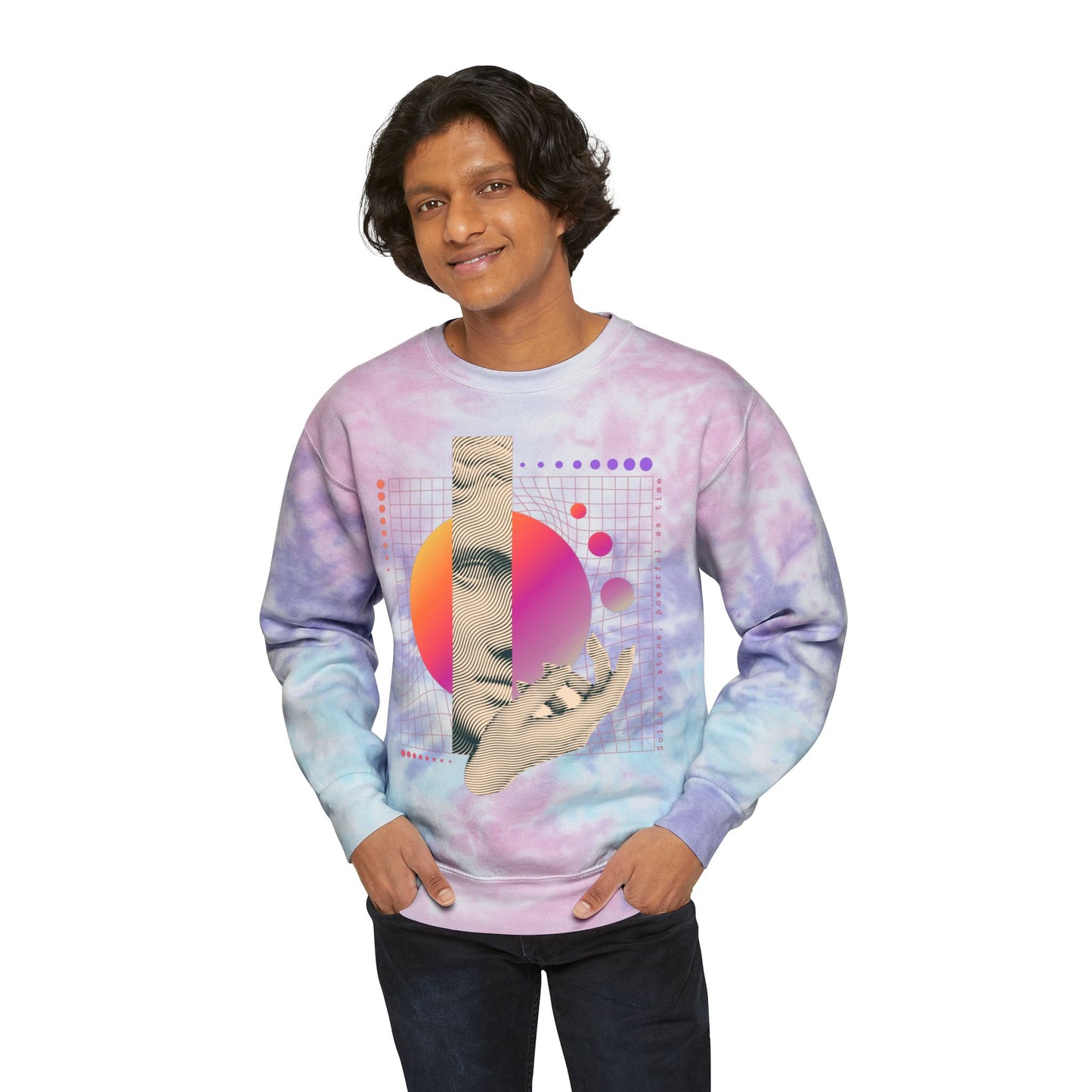 Unisex Tie-Dye Sweatshirt