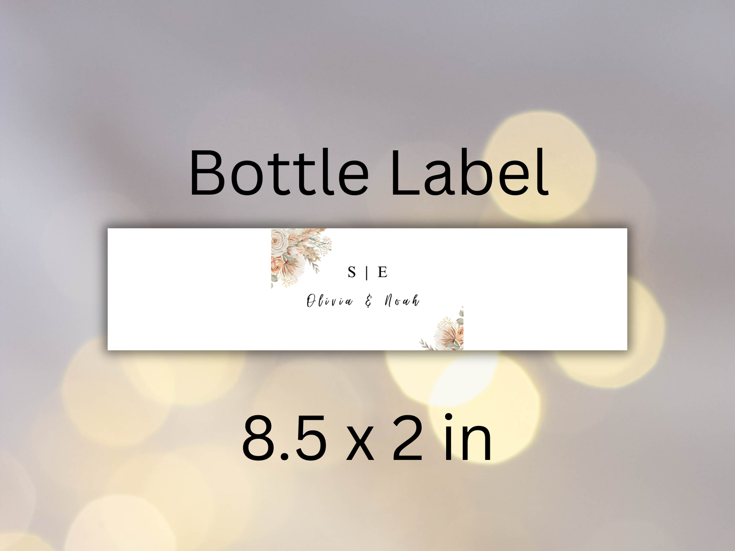 Wedding Invitation Bundle, RSVP, Thank You Card, Table Card, Menu Card, Reception Card, Details Card. Wedding Bottle Label. WI276