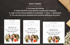 Bridesmaid Proposal Card Template, Editable Will You Be My Bridesmaid Card, Proposal Card Photo Invitation, Bridesmaid Card, Digital. BT43