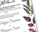 Nikkah Certificate Digital Download Personalised, A4, A3, Template, Editable, Nikkah Contract, Muslim Contract. NN232