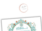 Luxury Nikkah Contract, Digital Printable Personalised Customised Nikkah Certificate, Custom Nikah Nama, Islamic Wedding Contract. NN186