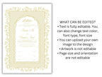 Nikkah Certificate Digital Download,A3,A4. NN207