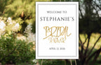 Bridal Shower Sign, Minimalist Bridal Shower Decorations, Bridal Shower Welcome Sign, Bridal Shower Invitation, Bridal Shower Poster, WS57