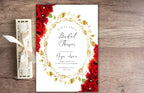 Bridal Shower invitation, Red Rose Bridal Shower Games, Red roses bridal shower invitation, Pink Flower Bridal Shower Editable . WS58