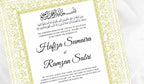 Nikkah Certificate Digital Download Personalised, A4, A3, Template, Instat Download. NN109