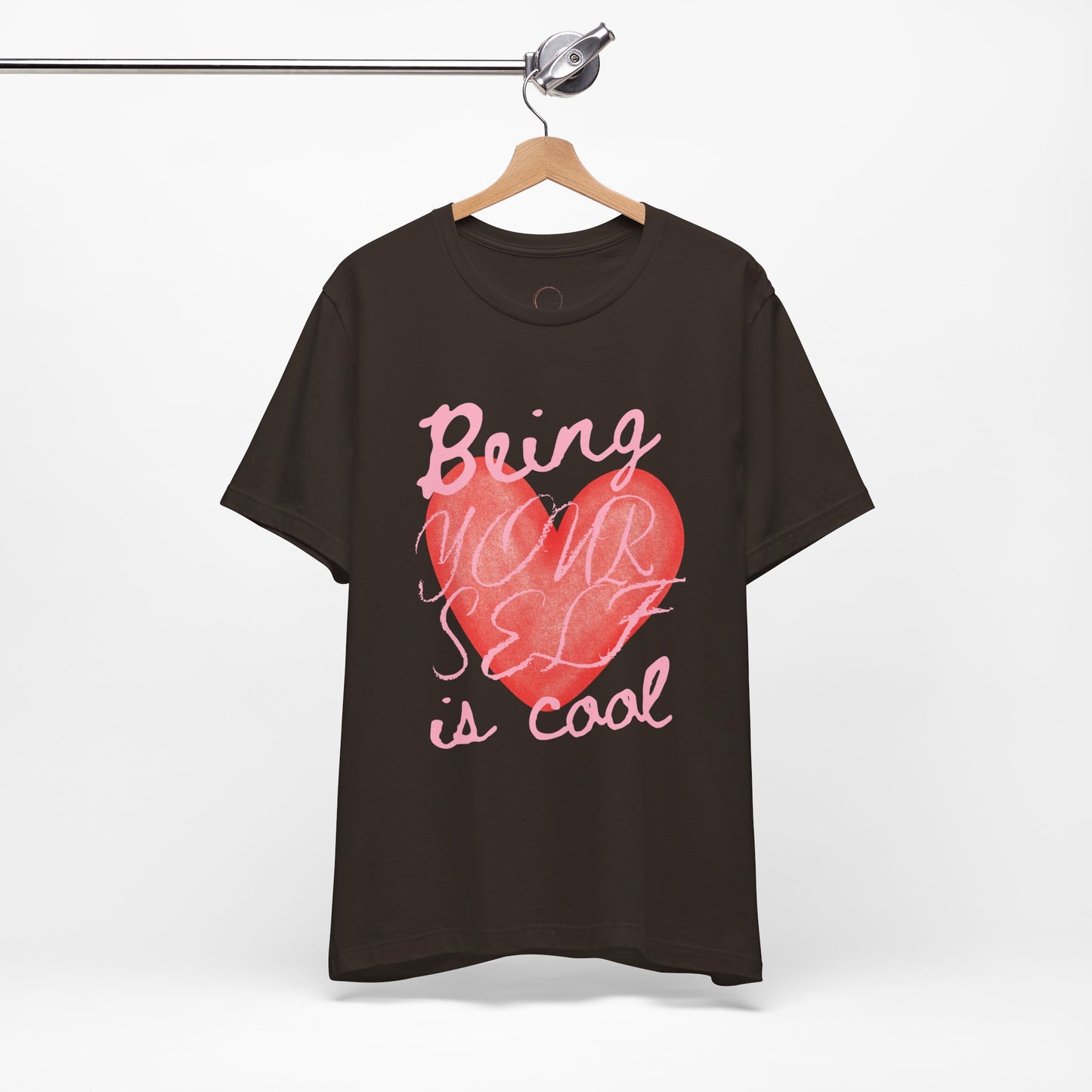 Being Yourself Is Cool Heart Tee