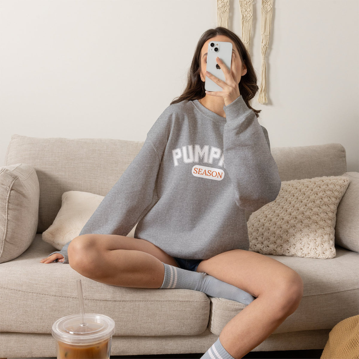 Pumpkin Season Crewneck Sweatshirt