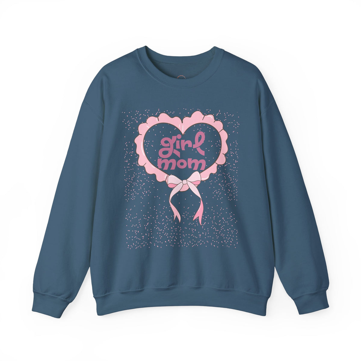 Girl Mom Sweatshirt, Motherhood Gift, Mom Life Apparel, Crewneck Jumper,