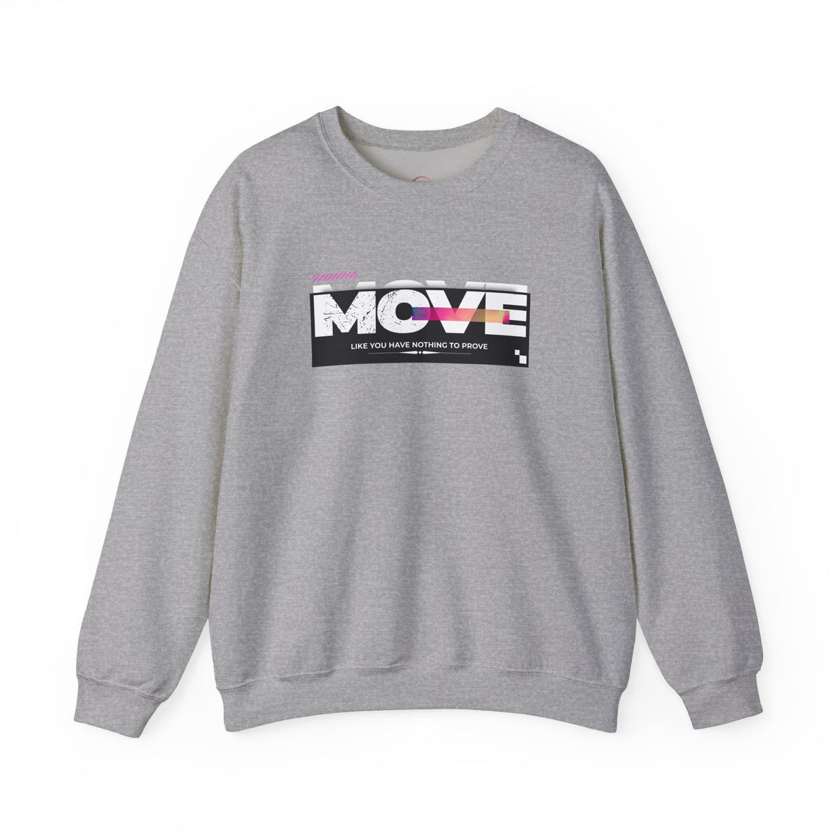 Move Retro Glitch Crewneck Sweatshirt