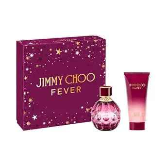 JIMMY CHOO Fever 2 Piece Eau de Parfum BiPack Gift Set (Eau de Parfum, Perfumed Body Lotion)