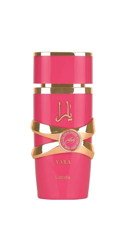 Lattafa Yara Candy - Vanilla, Fruity, Citrus, Floral - Eau de Parfum Long-Lasting Fragrance for Women, 3.40 Ounce / 100 ml
