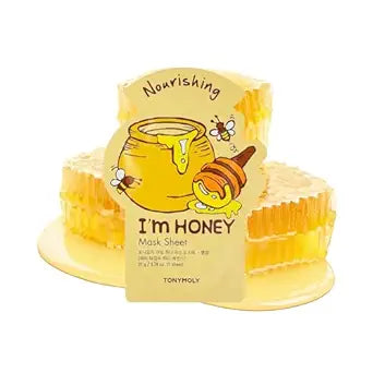 TONYMOLY I'm Real Sheet Mask, Korean Skin Care Face Mask , Hydrating & Moisturizing Skincare, Vitamin Infused Facial, Soothes Skin