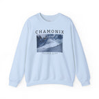 Chamonix Sweatshirt, Chamonix Sweater, Alpine Style Sweatshirt, Ski Sweatshirt Unisex