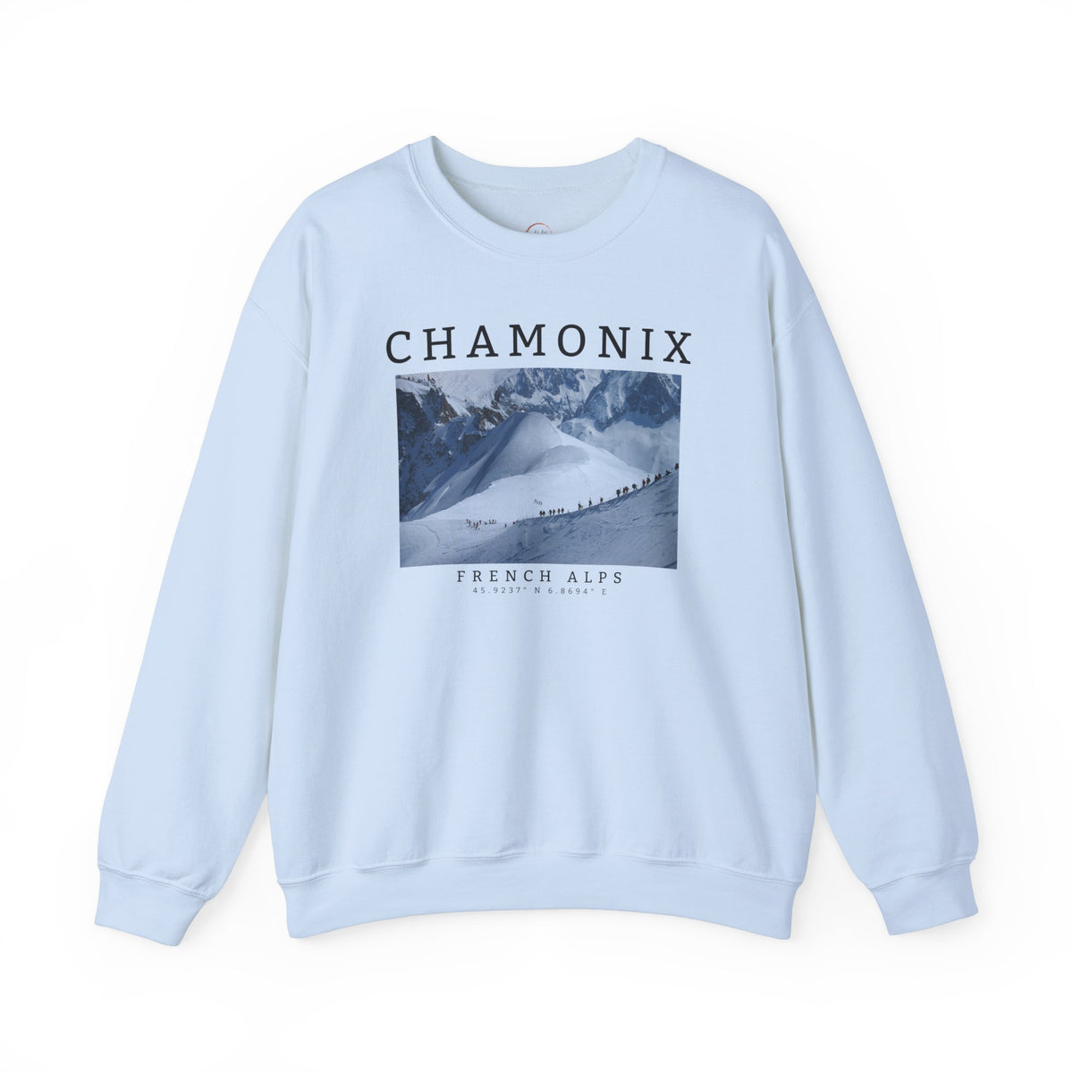 Chamonix Sweatshirt, Chamonix Sweater, Alpine Style Sweatshirt, Ski Sweatshirt Unisex