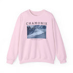 Chamonix Sweatshirt, Chamonix Sweater, Alpine Style Sweatshirt, Ski Sweatshirt Unisex