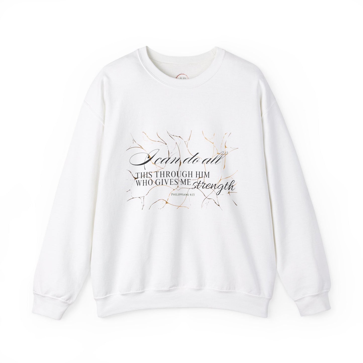 Philippians 4:13 Unisex Crewneck Sweatshirt