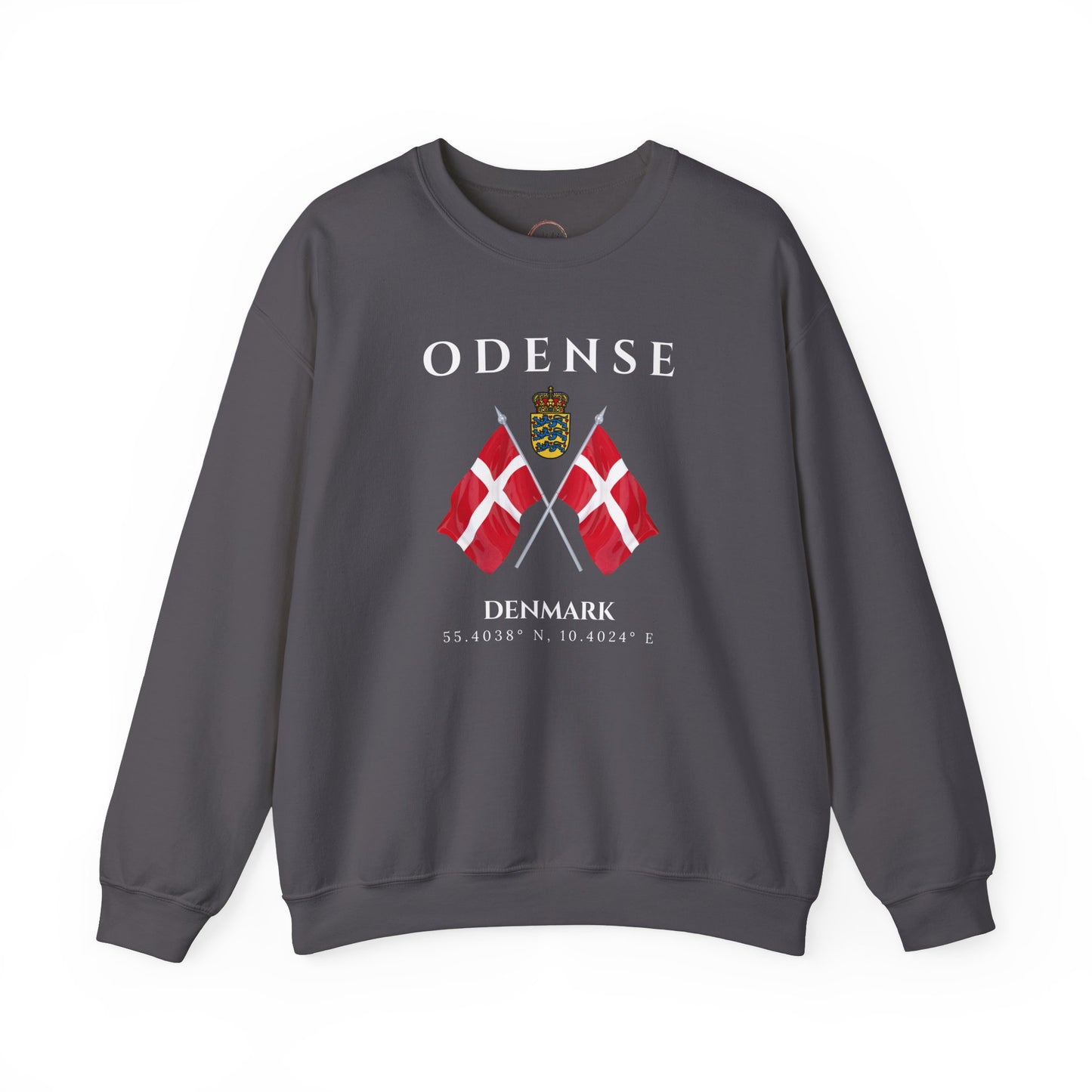Odense Sweatshirt, Unisex Sweater, Scandinavian, Denmark, gift, Nordic Style, Odense Denmark,