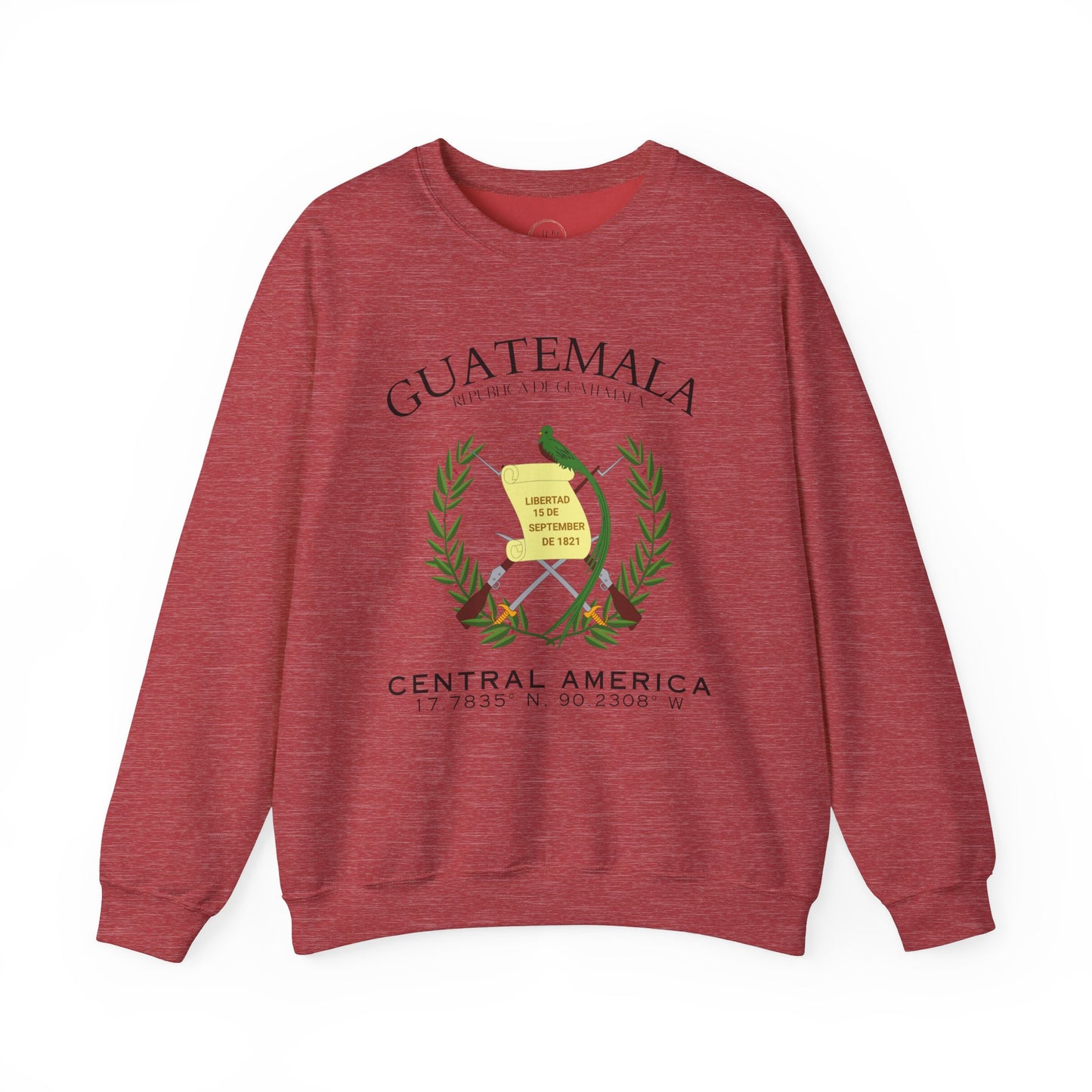 Guatemala Crewneck Sweatshirt - Central America Comfortable Unisex Sweatshirt