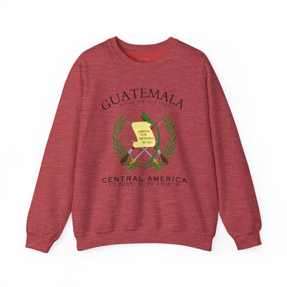 Guatemala Crewneck Sweatshirt - Central America Comfortable Unisex Sweatshirt