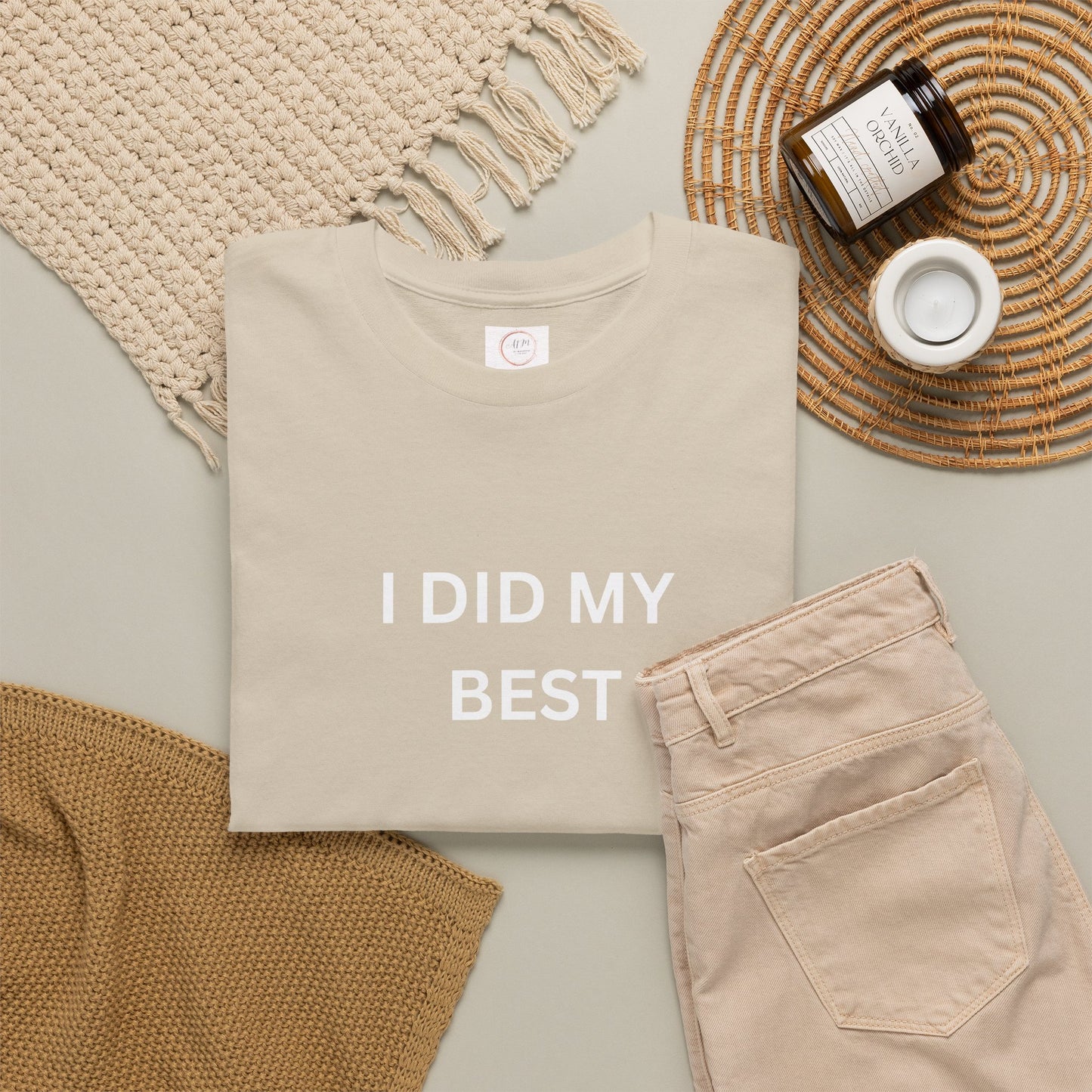 Classic Crewneck Cotton Tee
