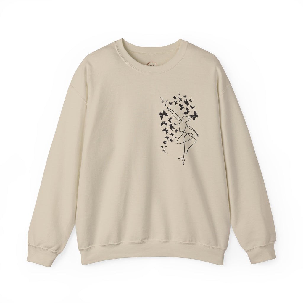 Ballerina Sweatshirt Teacher Gift Dance Mom Sweater Gift for Dancers