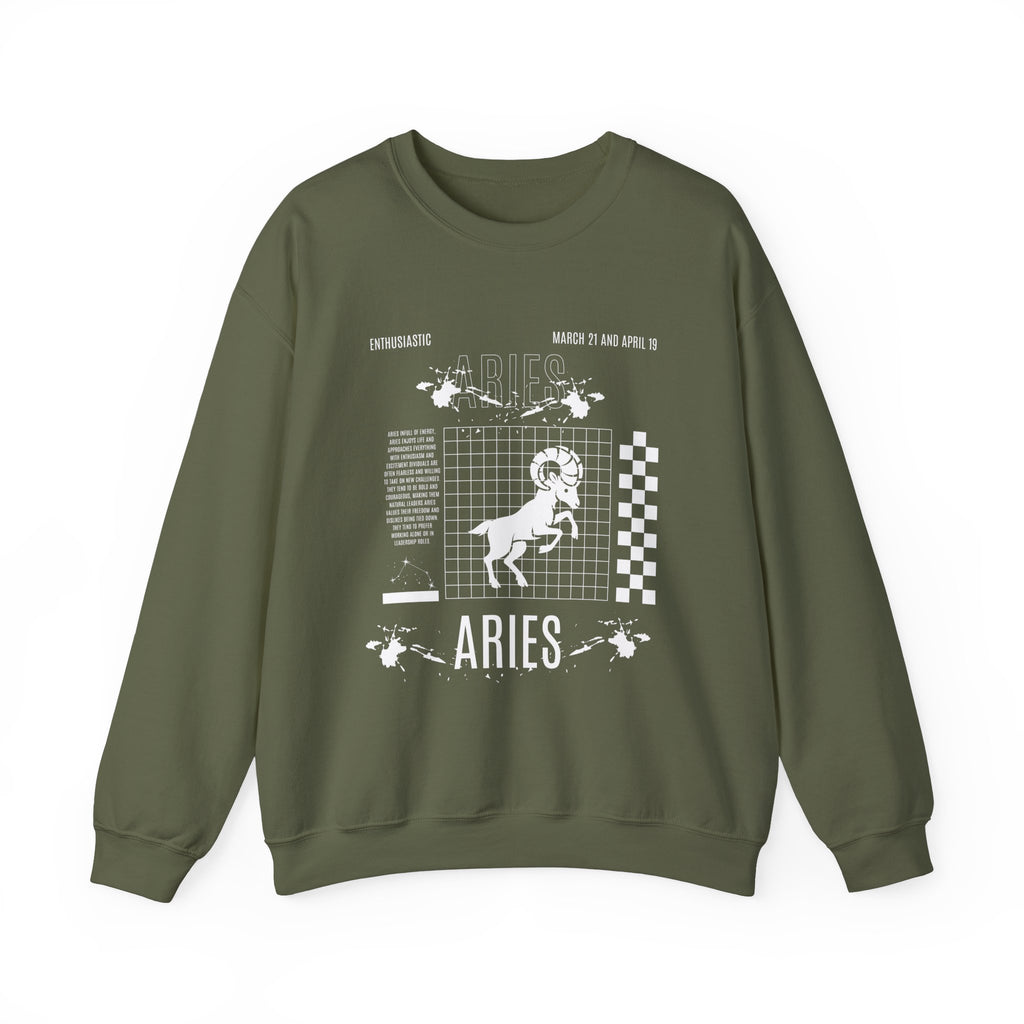 Aries Unisex Heavy Blend™ Crewneck Sweatshirt