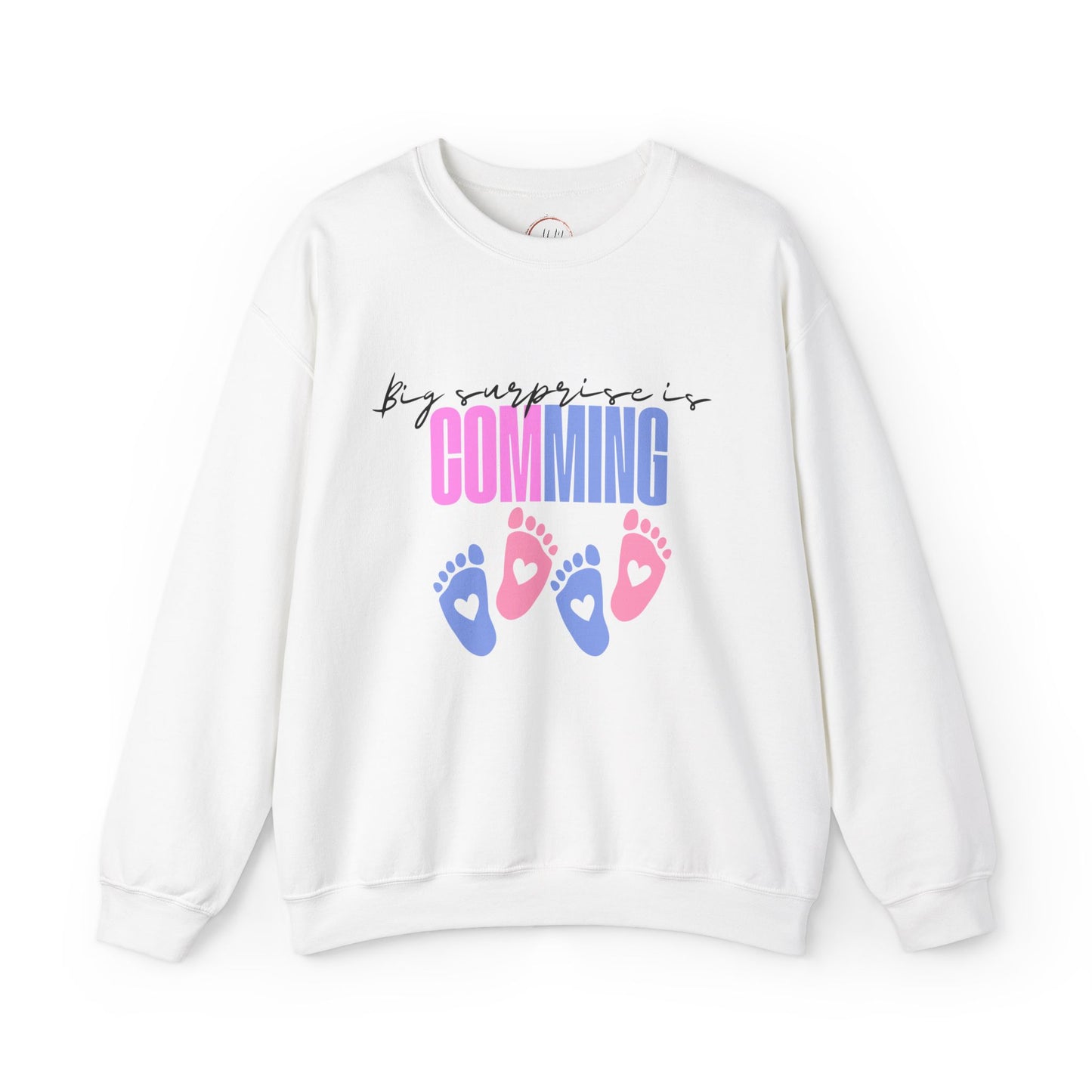 Pregnancy Announcement Sweatshirt: Unisex, Heavy blend,