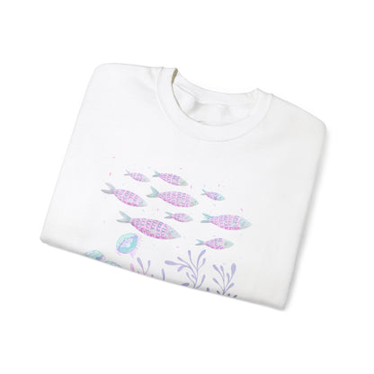 Sea Animals Vintage Unisex Crewneck Sweatshirt