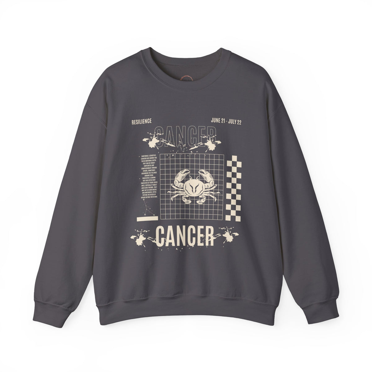 Cancer Zodiac Sweatshirt, Horoscope Unisex Jumper, Astrology Sign Clothing,
