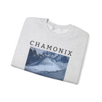 Chamonix Sweatshirt, Chamonix Sweater, Alpine Style Sweatshirt, Ski Sweatshirt Unisex