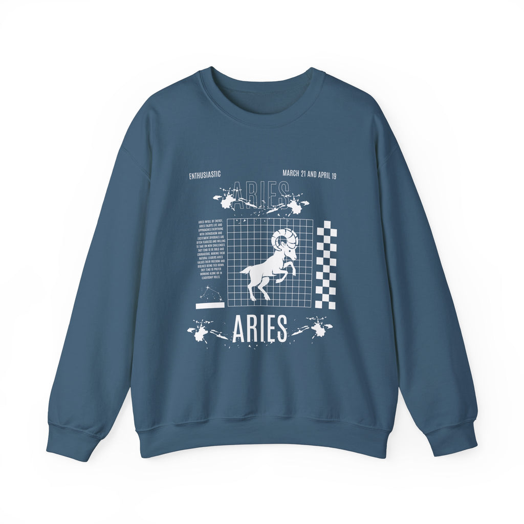 Aries Unisex Heavy Blend™ Crewneck Sweatshirt