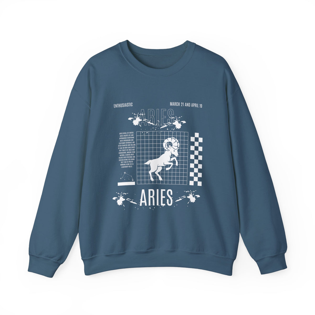 Aries Unisex Heavy Blend™ Crewneck Sweatshirt