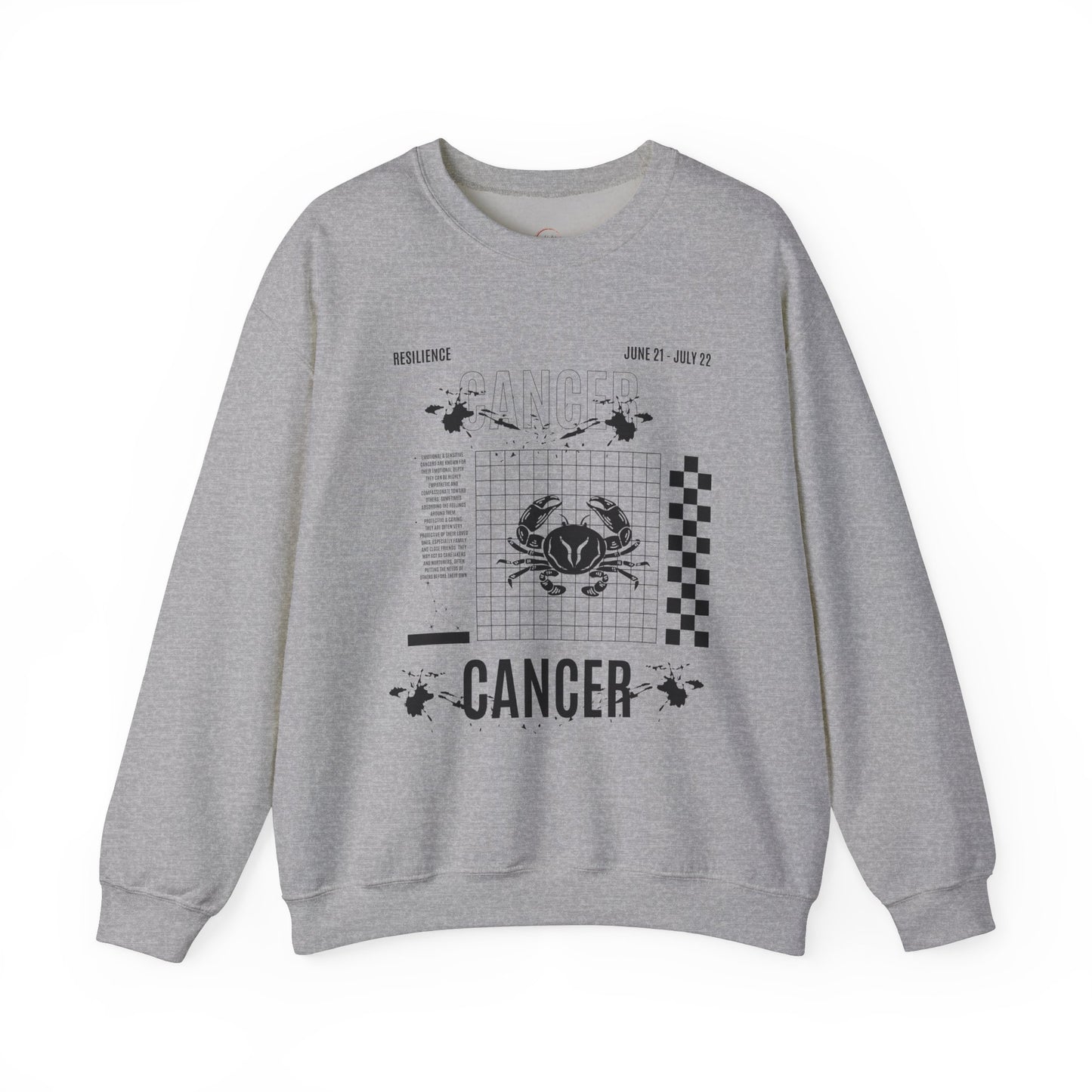 Cancer Zodiac Sweatshirt, Horoscope Unisex Jumper, Astrology Sign Clothing,