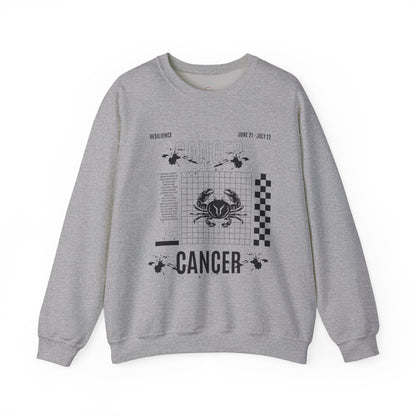 Cancer Zodiac Sweatshirt, Horoscope Unisex Jumper, Astrology Sign Clothing,