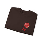 Valentine's Day Sweet Candy Sweatshirt, Pink Red Cute Unisex Crewneck Jumper,