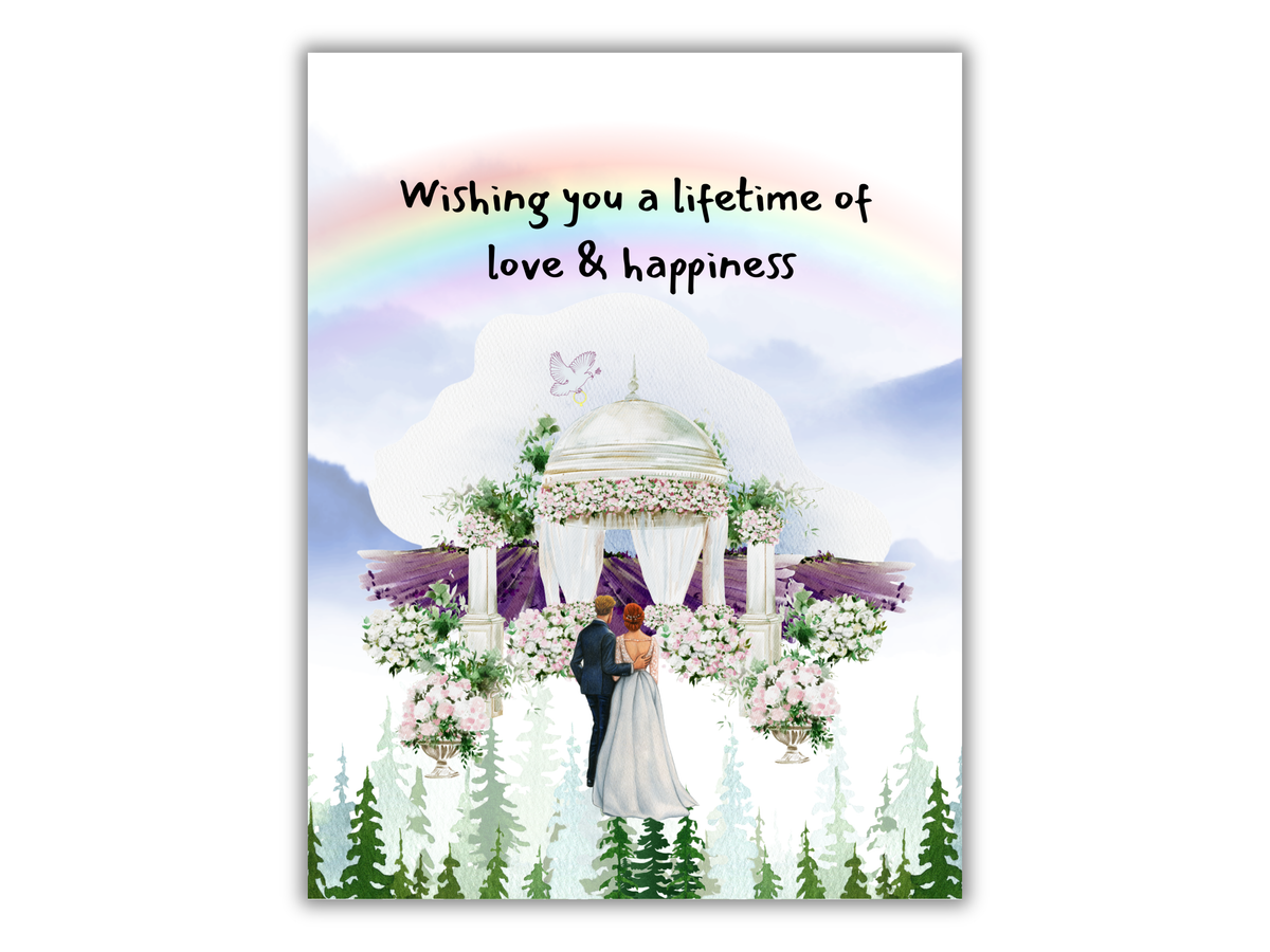Rustic Anniversary Card, Nature & Outdoors Lover Card, Wedding or Dating Anniversary Gift for Couple. 21