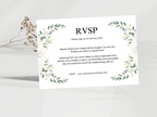 Wedding Invitation Set, RSVP, Wedding Invitation, Details, Editable, Template, WI247