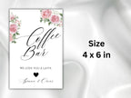 Wedding Sign Bundle, Reception Sign Bundle, Boho Wedding Signs, Modern Floral Wedding Signs, Editable Templates. WS21