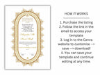 Premium Nikkah Contract | Custom Nikkah Nama | Islamic Wedding Contract | Personalized | Digital Printable Nikkah Certificate. NN203