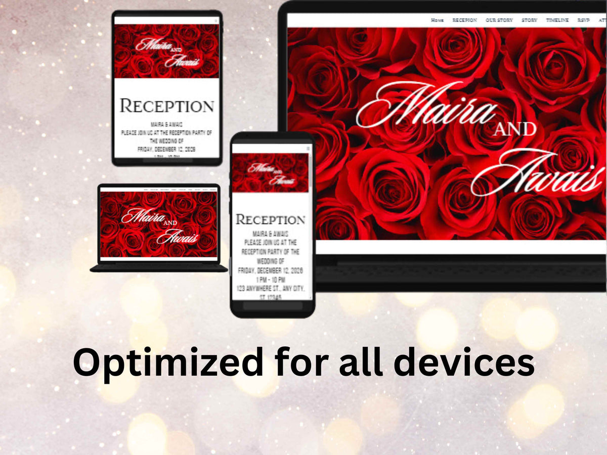 Canva Wedding Website | Wedding Mobile Website Invite | Timeline | Digital Wedding Invitation | Online Wedding Rsvp | Information. WW2