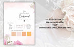 Will You Be My Bridesmaid Card, Bridesmaid Proposal Card, Editable Bridesmaid Proposal Card Template, INSTANT DOWNLOAD, BT45