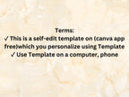 Floral Electronic Thank You Card Template Digital, Editable Digital, Thank You Note eCard for Phone, Text Message. BTC23