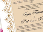 Nikkah Certificate, Nikkah Islamic Marriage Certificate, Printable, Custom Name Nikkah. Quran Verse, Digital Download. NN221