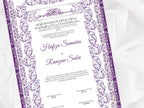 Nikkah Certificate, Nikkahnama, Nikkah Contract. NN104