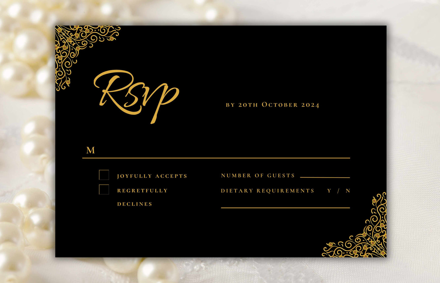 Digital Muslim Wedding Card Set, Islamic Wedding Invitation Template, RSVP Template, Envelope Template, Details Card Template, Digital. 26